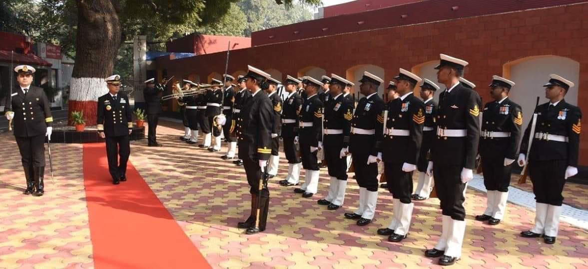 Kepala Badan Keamanan Laut Republik Indonesia (Bakamla RI) Laksamana Madya A. Taufiq R., melaksanakan kunjungan kerja dalam rangka memperkenalkan diri dan melaksanakan High Level Meeting antara Indian Coast Guard (ICG) dan Indonesia Coast Guard/Bakamla, di Markas Besar Indian Coast Guard, New Delhi, India. Foto: Humas Bakamla