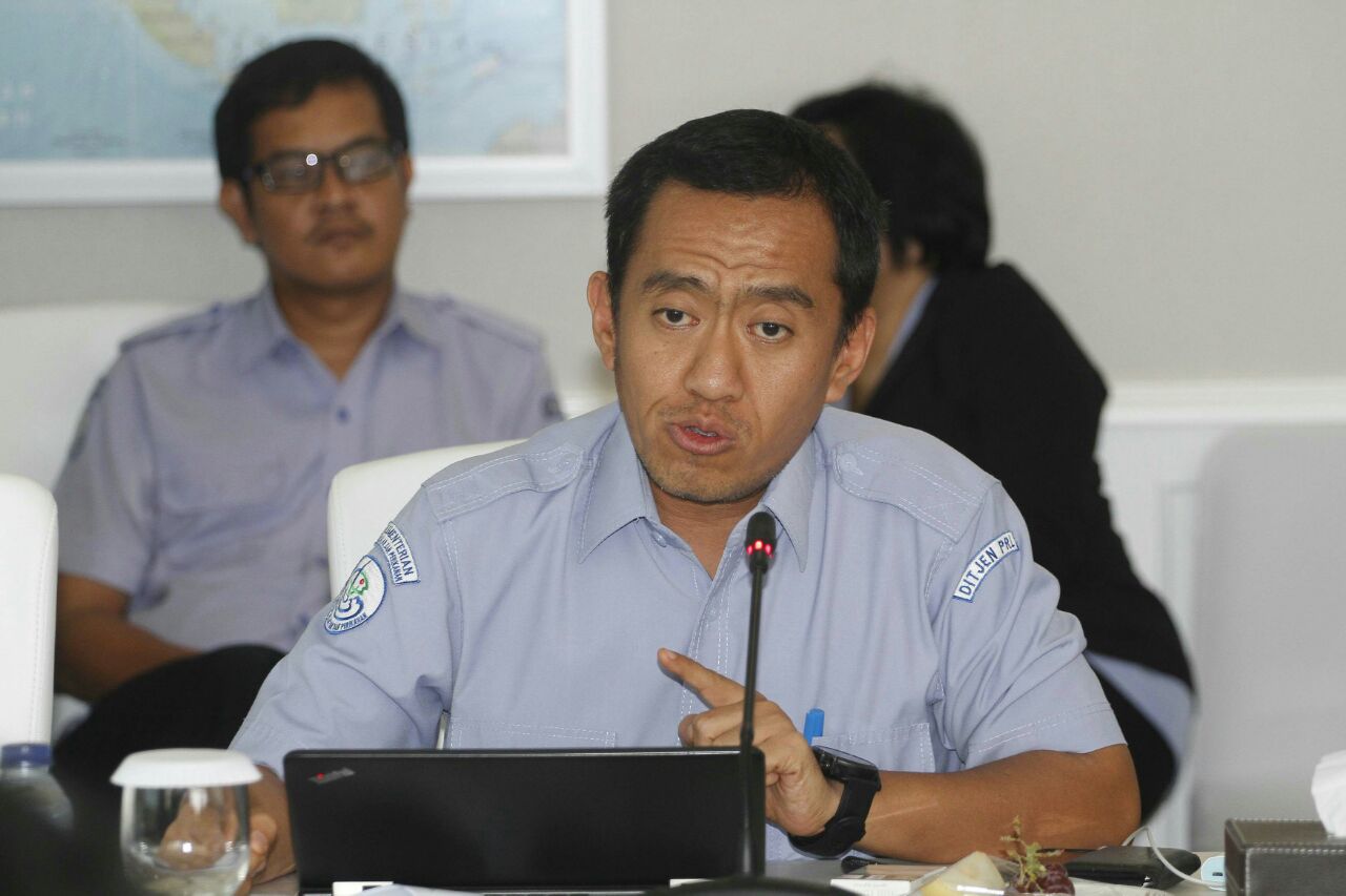 Direktur Jenderal Pengelolaan Ruang Laut (Ditjen PRL) KKP, Brahmantya Satyamurti Poerwadi. Foto: Humas KKP
