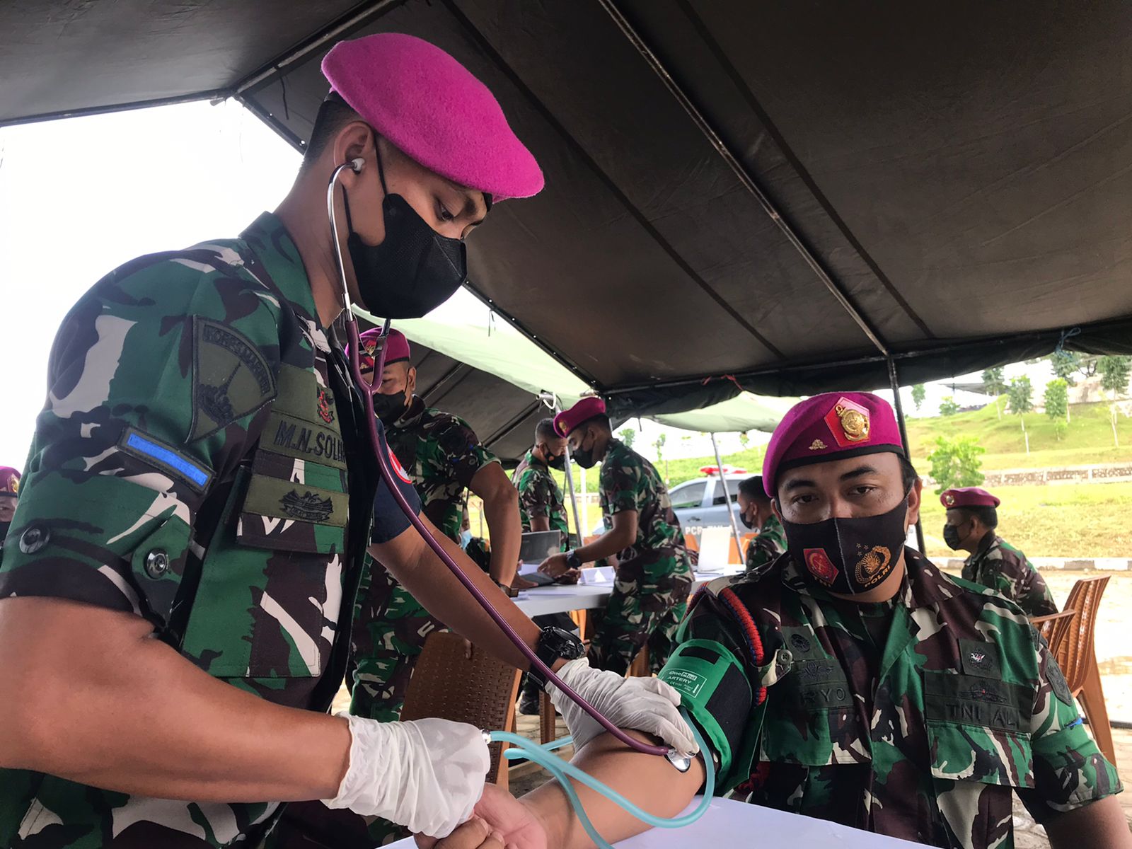 Vaksinasi-Booster-Kepada-Seluruh-Prajurit-TNI-AL-di-Wilayah-Timur