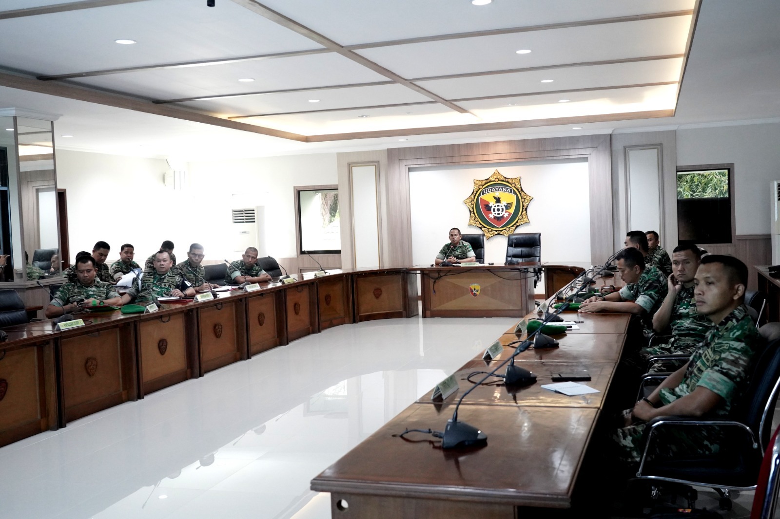 Kodam IX/Udayana menggelar rapat koordinasi awal dalam rangka Pengamanan VVIP Konferensi Tingkat Tinggi (KTT) Asean Summit ke 42 tahun 2023