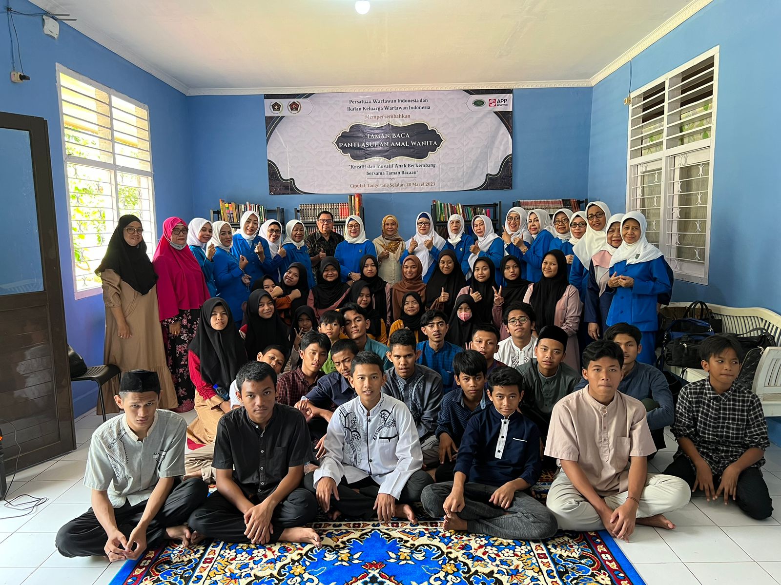 Taman Baca di Yayasan Amal Wanita Ciputat