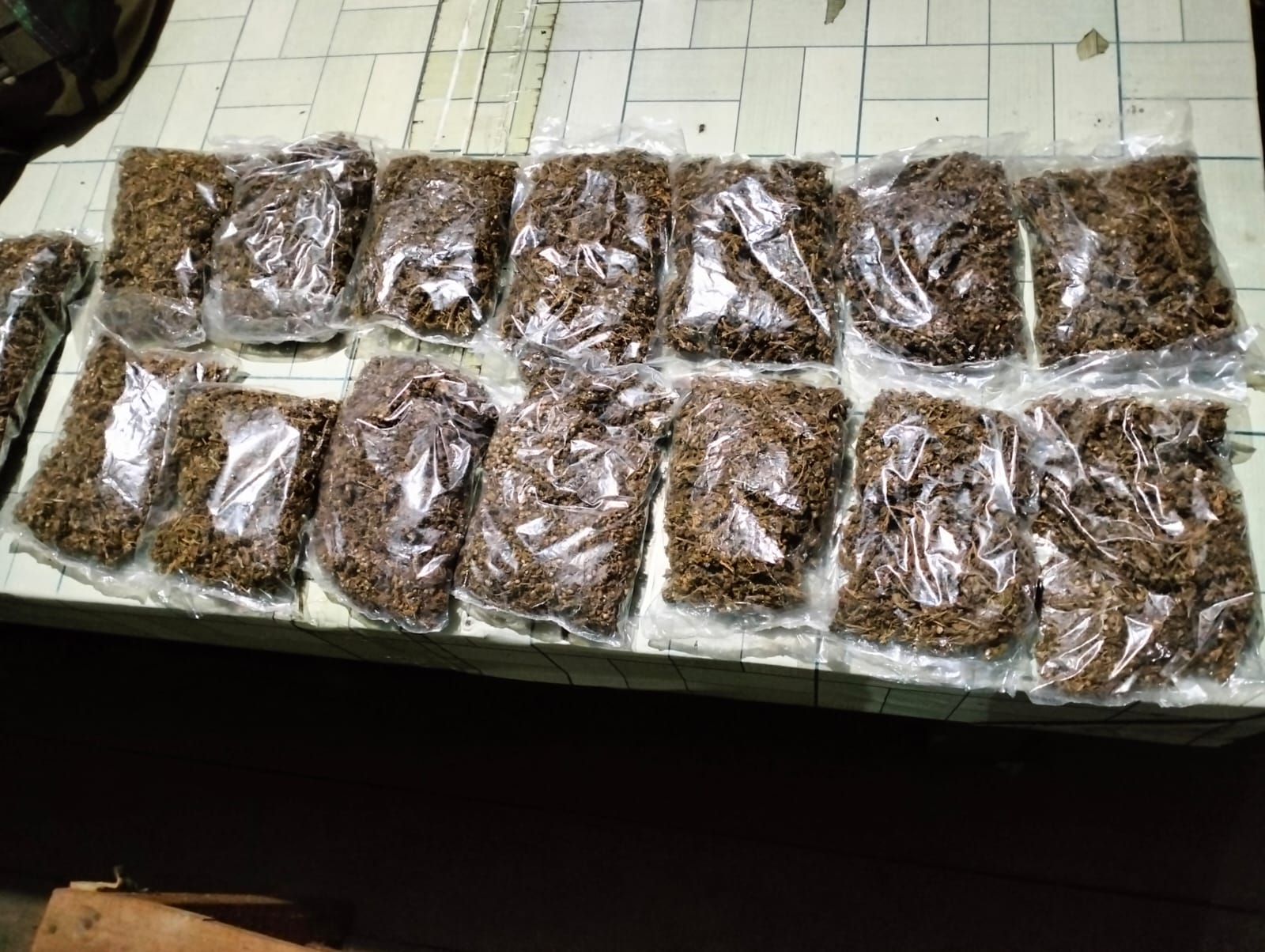 ganja kering