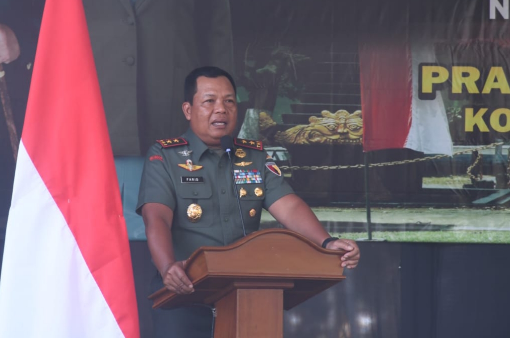 Pangdam V/Brawijaya, Mayjen TNI Farid Makruf