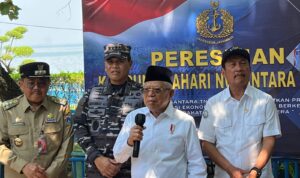 Wapres Resmikan Kampung Bahari Nusantara