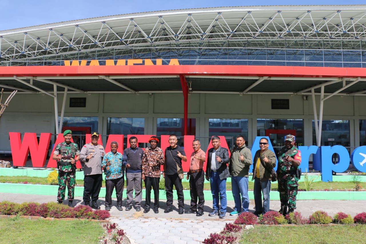 Dandim 1702/JWY Sambut Kedatangan Kasdam XVII:Cenderawasih