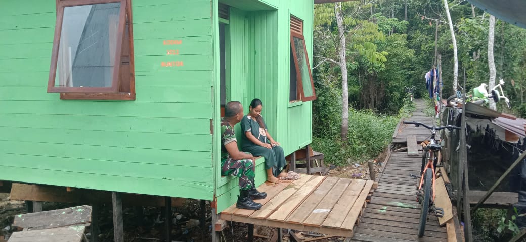 TMMD Reguler Ke-116 Kodim 1012:Buntok Wujudkan Impian Warga Miliki Rumah