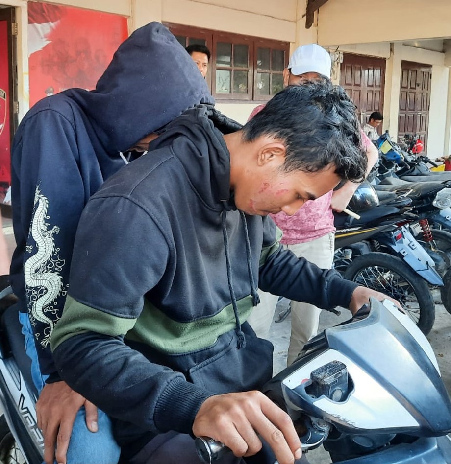 pelaku menyeretan anjing curian ditangkap polisi