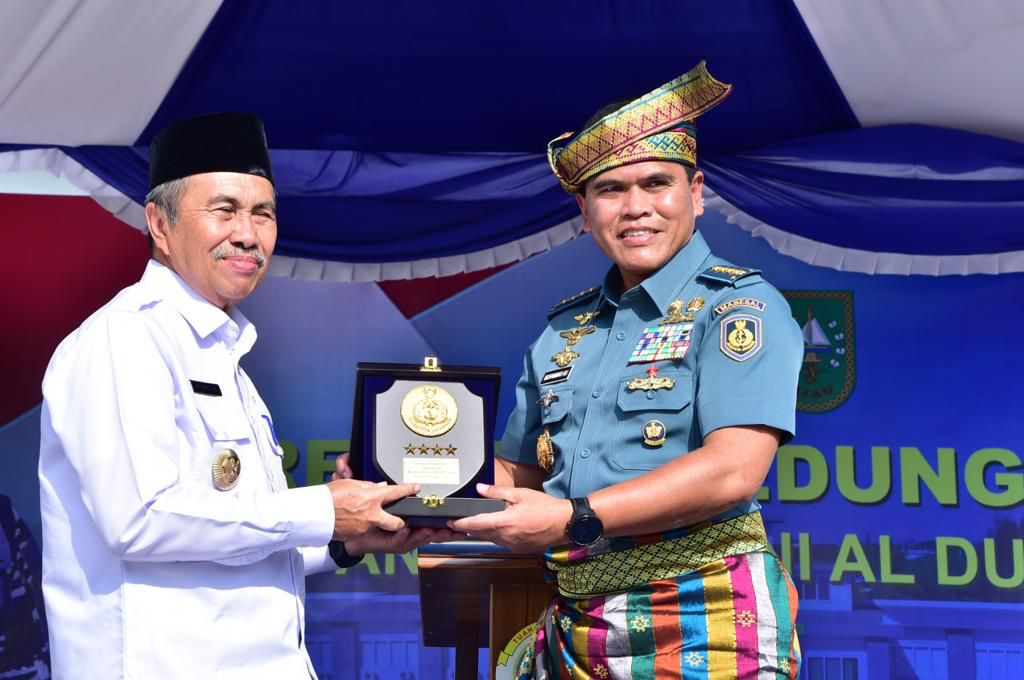 Kasal Muhammad Ali Resmikan Mako Lanal Dumai