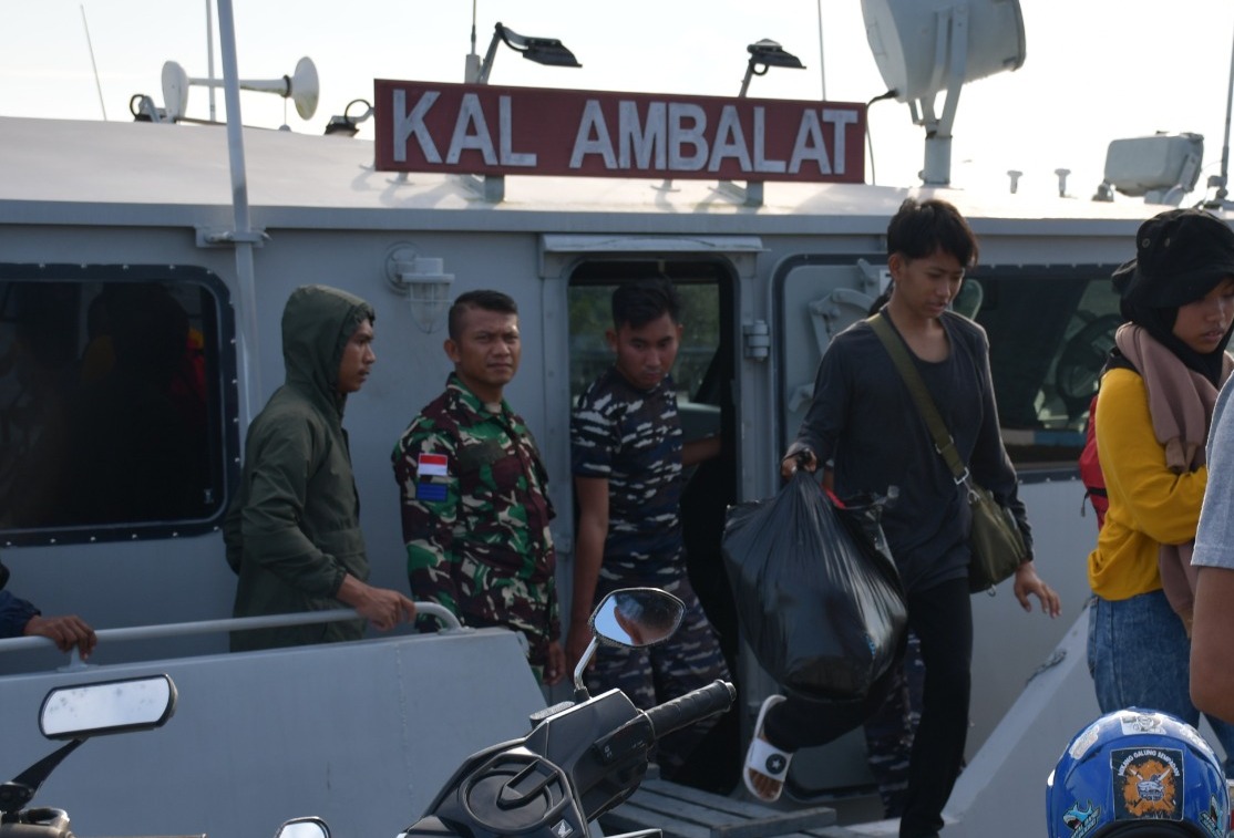 TNI AL Amankan 31 Calon Pekerja Migran Ilegal