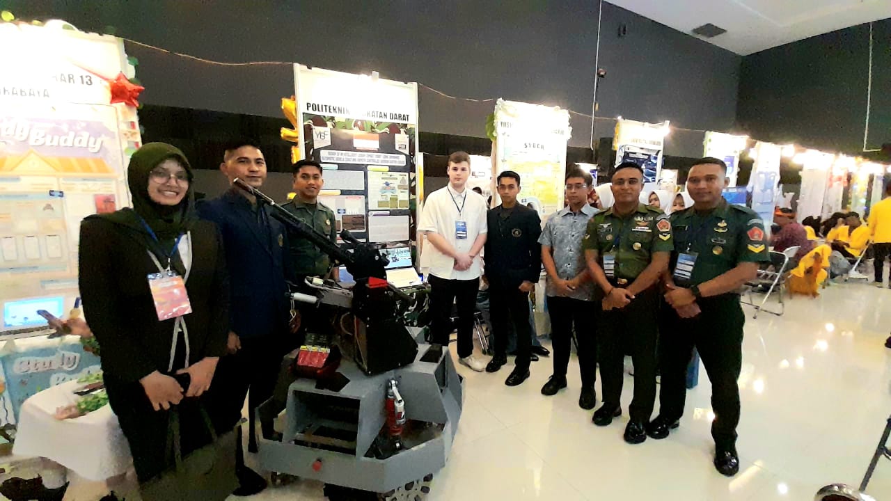 Bintara Mahasiswa Poltekad Raih Medali Emas di Ajang Youth International Science Fair