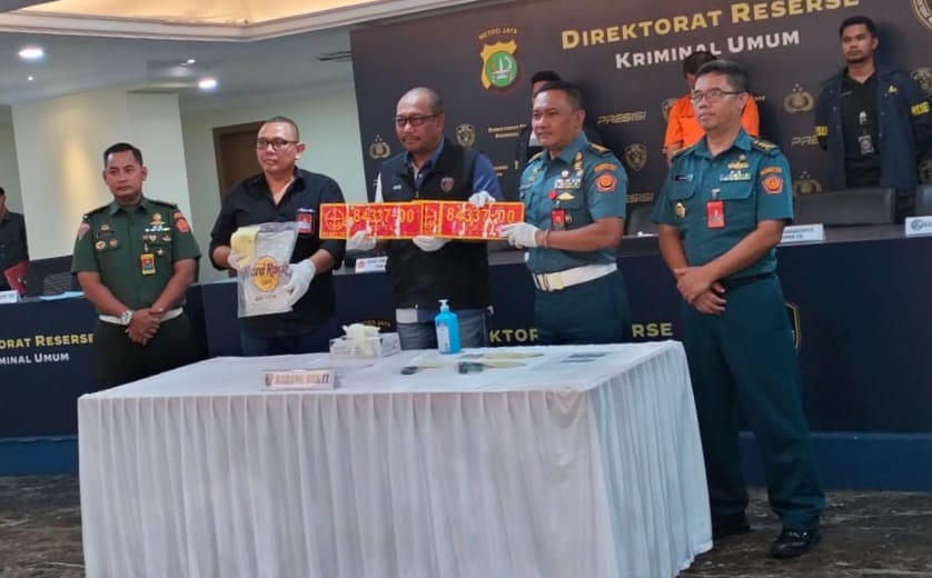 Pelaku Pemalsu Plat Dinas TNI Ditangkap