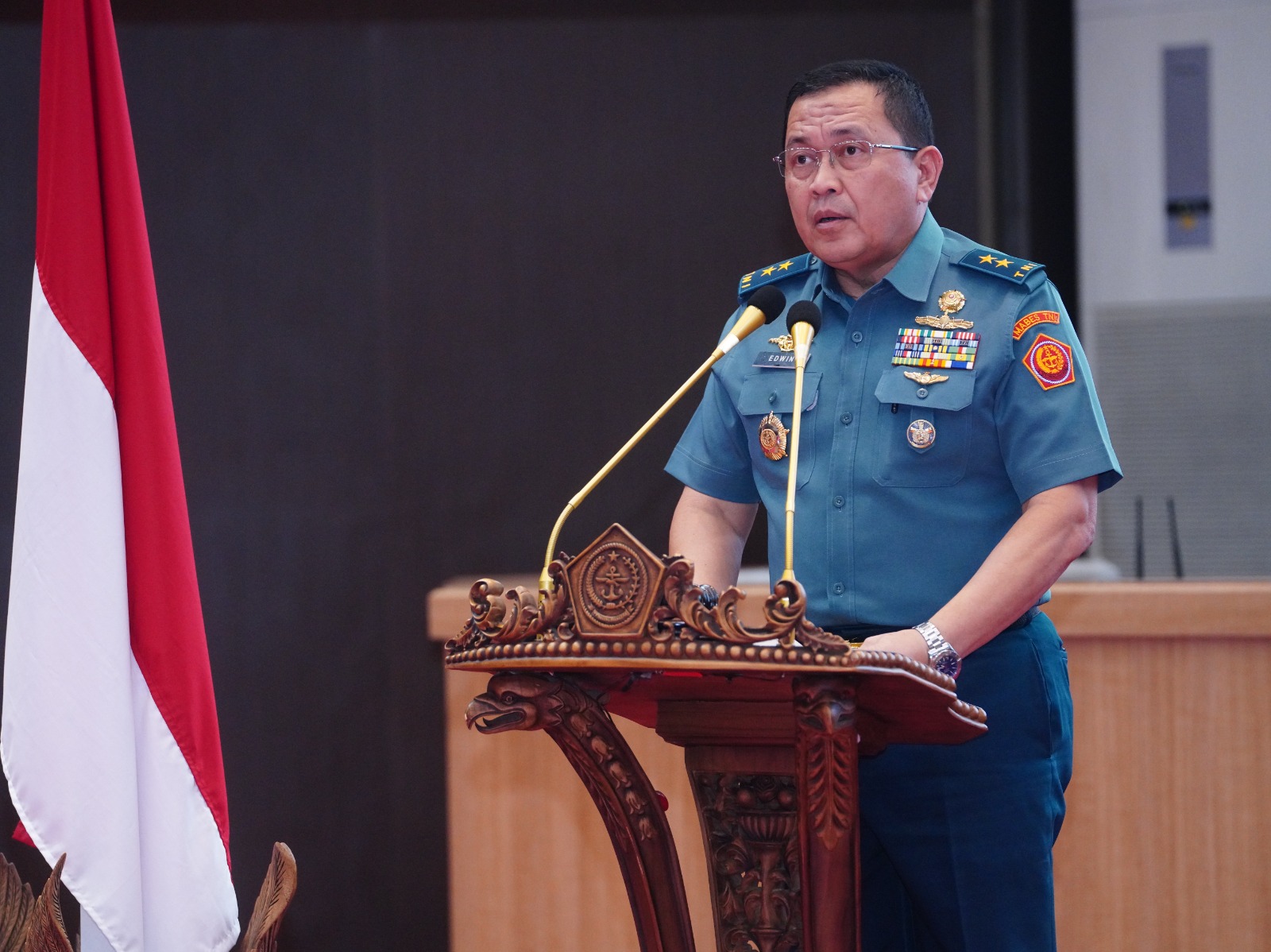 Asrenum Panglima TNI Laksda TNI Edwin