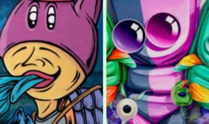 Karya lukis Firma Summa dan Agustan. Foto: Indomaritim.com/R. Fadjri