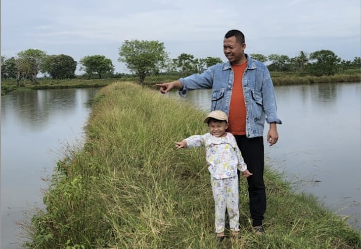 Anas Pengusaha Tambak Modern