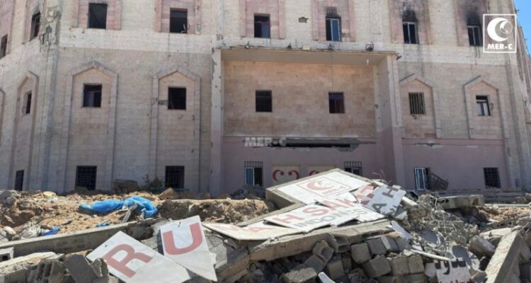 The Indonesia hospital in Gaza, Palestine. Foto: Indomaritim.com/Ant
