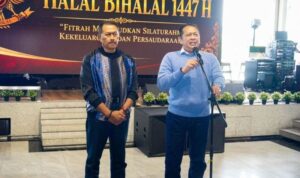 Bamsoet pada Halal Bihalal Alumni Lemhannas. Foto: Indomaritim/Ant