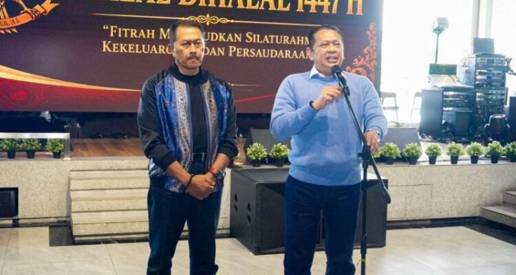 Bamsoet pada Halal Bihalal Alumni Lemhannas. Foto: Indomaritim/Ant