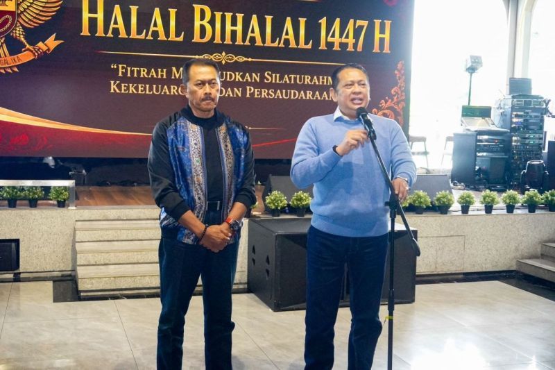 Bamsoet pada Halal Bihalal Alumni Lemhannas. Foto: Indomaritim/Ant