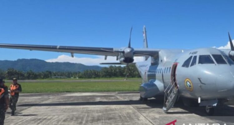 Pesawat Udara P-8301 jenis CN235-220 Maritime Patrol Aircraft milik TNI AL. Foto: indomaritim.com/Ant