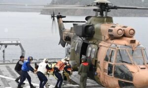 Latihan proses penyelamatan bawah air. Foto: Indomaritim.com/Ant