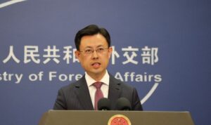 Juru Bicara Kementerian Luar Negeri China Guo Jiakun. Foto: Indomaritim.com/Ant