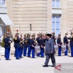Presiden Prabowo di Istana Kepresidenan Prancis. Foto: Indomaritim.com/Ant