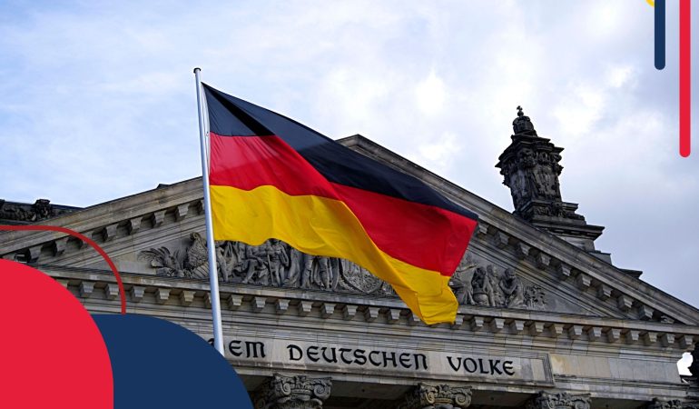 Bendera Nasional Jerman. Foto: Indomaritim.com/Ist