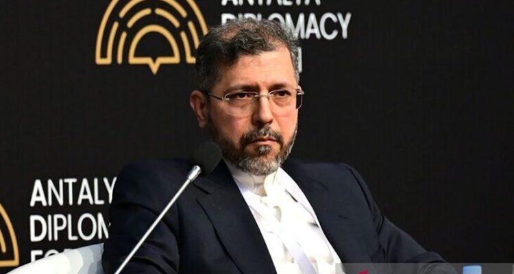Wakil Menteri Luar Negeri Iran Saeed Khatibzadeh. Foto: indomaritim.com/Ant