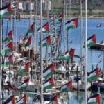 Konvoi kapal Global Sumud Flotilla. Foto Antara