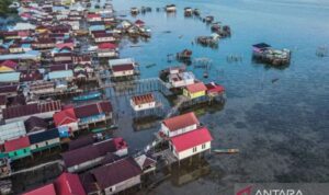 ILUSTRASI - Foto udara deretan rumah di permukiman pesisir Desa Mekar Jaya, Kabupaten Konawe, Sulawesi Tenggara. Foto Antara ILUSTRASI - Foto udara deretan rumah di permukiman pesisir Desa Mekar Jaya, Kabupaten Konawe, Sulawesi Tenggara. Foto Antara