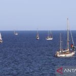 Kapal Global Sumud Flotilla. Foto Antara