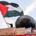 Ilustrasi foto aktivis Palestina. Foto Antara