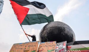 Ilustrasi foto aktivis Palestina. Foto Antara