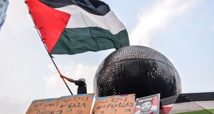 Ilustrasi foto aktivis Palestina. Foto Antara