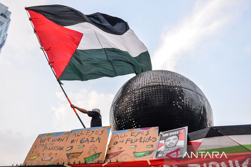 Ilustrasi foto aktivis Palestina. Foto Antara Ilustrasi foto aktivis Palestina. Foto Antara