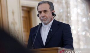 Menteri Luar Negeri Iran Abbas Araghchi. foto Antara