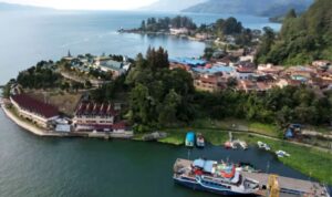 Panorama Danau Toba. Foto Antara