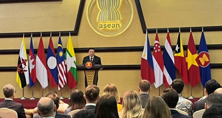 Sekretaris Jenderal ASEAN Kao Kim Hourn. Foto Antara