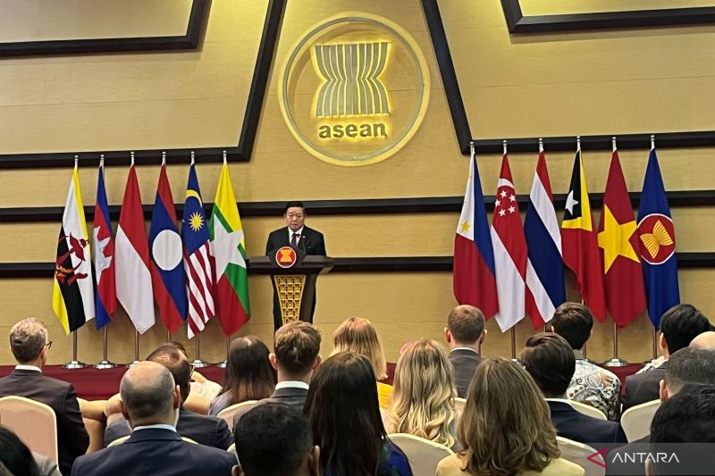 Sekretaris Jenderal ASEAN Kao Kim Hourn. Foto Antara