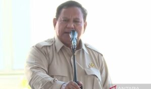 President Prabowo Subianto, Antara Photo.