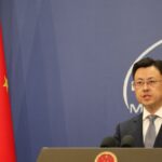 Juru Bicara Kementerian Luar Negeri China Guo Jiakun. Foto Antara