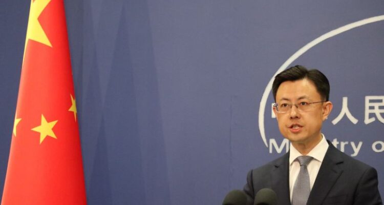 Juru Bicara Kementerian Luar Negeri China Guo Jiakun. Foto Antara