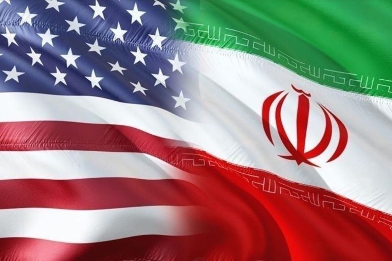 Ilustrasi bendara AS dan Iran. Foto Antara Ilustrasi bendara AS dan Iran. Foto Antara