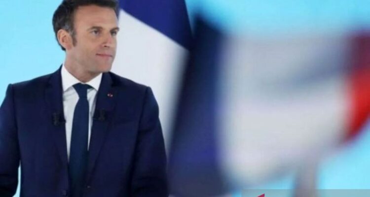 Presiden Prancis Emmanuel Macron. Foto Antara