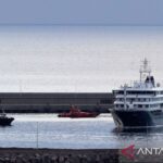 Kapal MV Hondius yang terkontaminasi hantavirus. Foto Antara