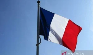 Ilustrasi bendera Prancis. Foto Antara