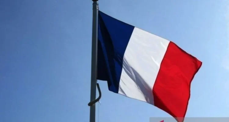 Ilustrasi bendera Prancis. Foto Antara