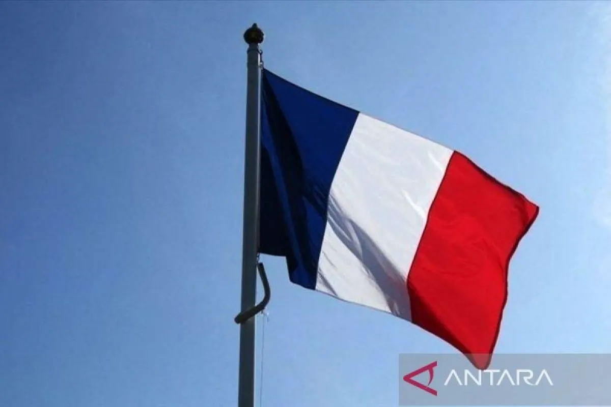 Ilustrasi bendera Prancis. Foto Antara Ilustrasi bendera Prancis. Foto Antara