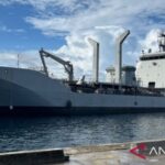 Ilustrasi kapal perang TNI AL. Foto Antara