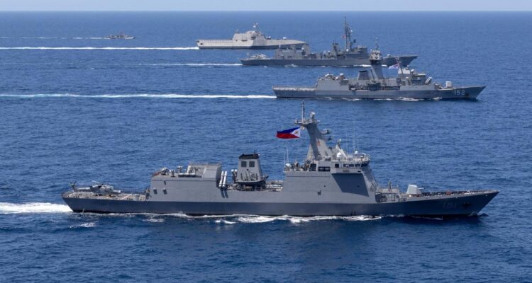 Ilustrasi armada kapal perang. Foto Antara